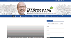 Desktop Screenshot of marcospapa.com.br